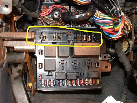 dodge talk fuse box problems